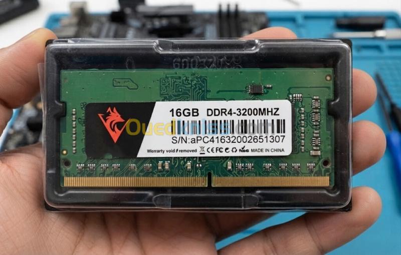 RAM MAGMA 16GB DDR4 3200MHZ - MÉMOIRE RAM - 16GB 1X16GB - DDR4 DIMM - PC4-25600 - BLACK