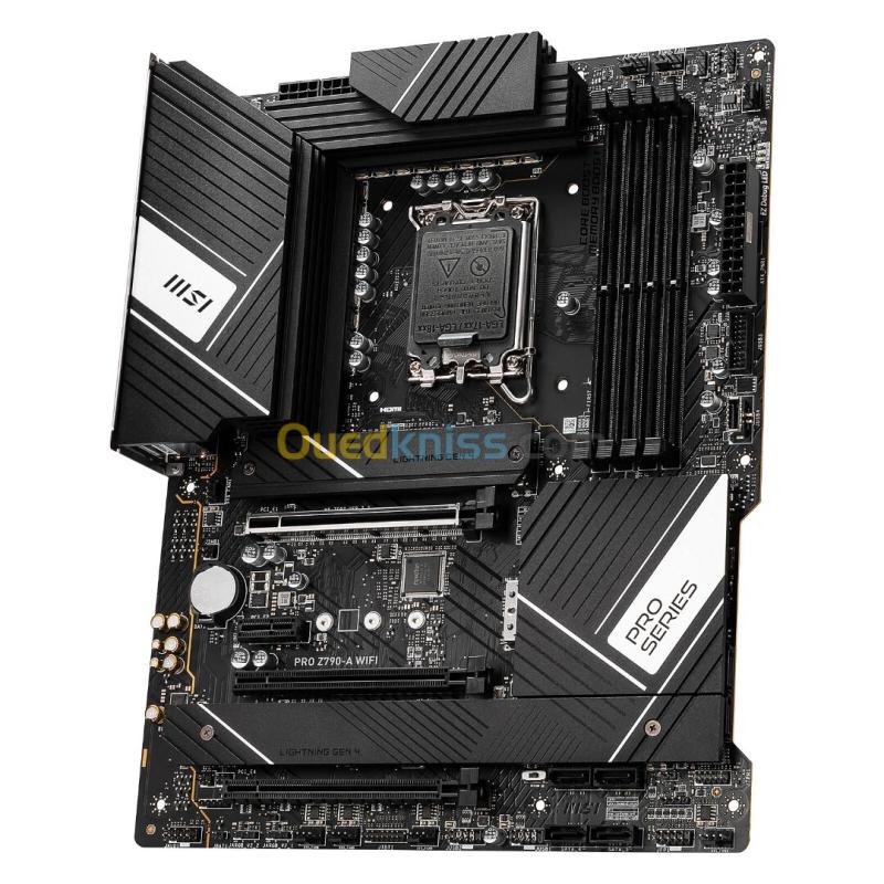 MSI PRO Z790-P WIFI - CARTE MÈRE ATX - SOCKET INTEL LGA1700 - 4 X DDR5 - 4 X M.2 PCIE 4.0- WI-FI 6E - BLACK 4