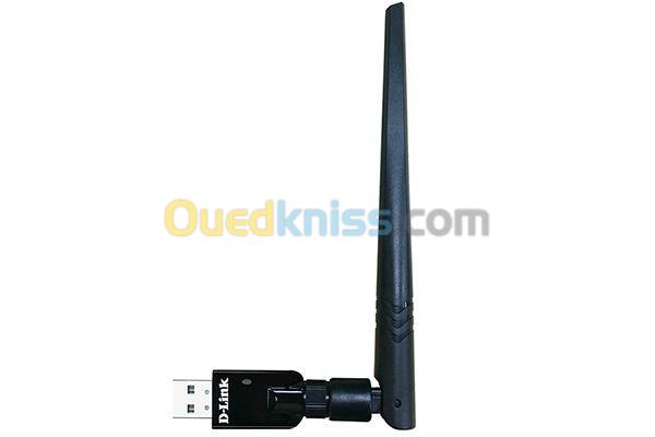 D-LINK DWA-172 ADAPTATEUR USB WIRELESS AC600 DUAL-BAND - WIFI 5 - USB 3.0 - SÉCURITÉ WPA3 - WPS 2
