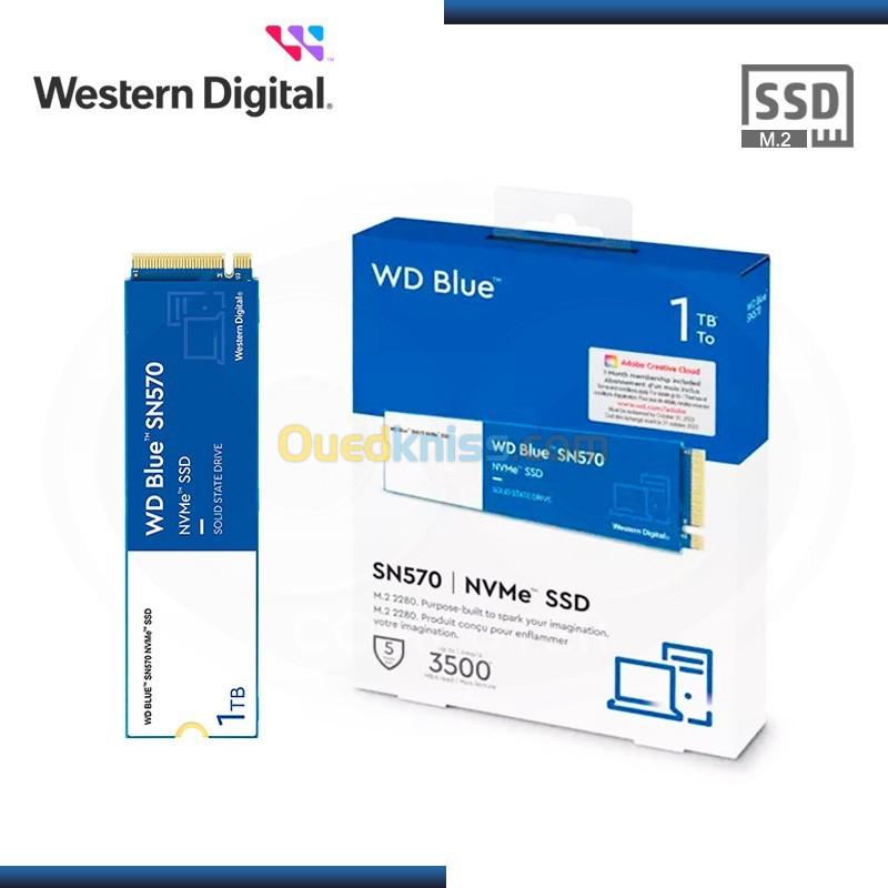  WD BLUE SN570 1TO SSD M2 2280 PCIe NVMe 3.0 x4 1.4 NAND 3D 3500 Mb/s