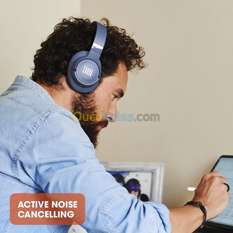 JBL TUNE 760NC CASQUE CIRCUM-AURAL SANS FIL AVEC RÉDUCTION DE BRUIT - BLEU - 5
