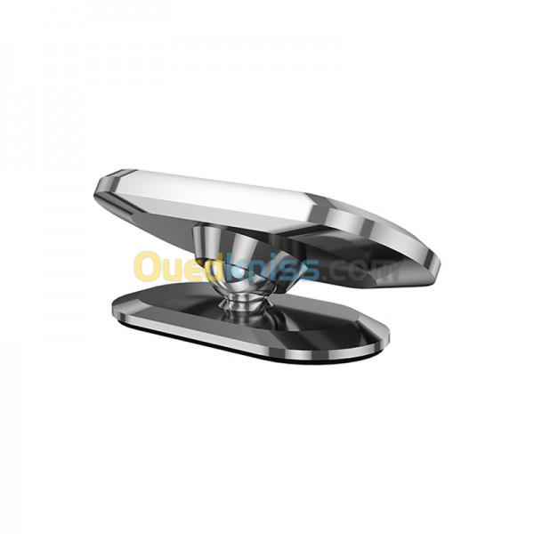 WIWU CH002 SUPPORT TÉLÉPHONE MAGNÉTIQUE - MINI-LÉGER - PROTECTION DE SÉCURITÉ - 360 DEGRÉS - NOIR  5