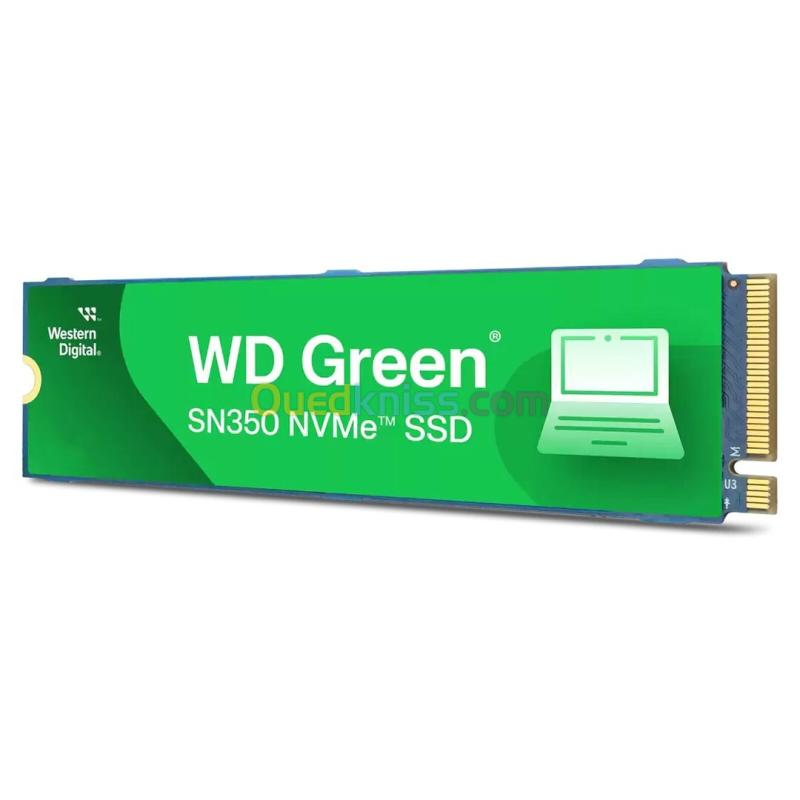 WD GREEN SN350 250GB - DISQUE DUR SSD M.2 NVMe - PCIe 4.0 Gen4 - 2400 MO/S - NOIR - PC - LAPTOP 2