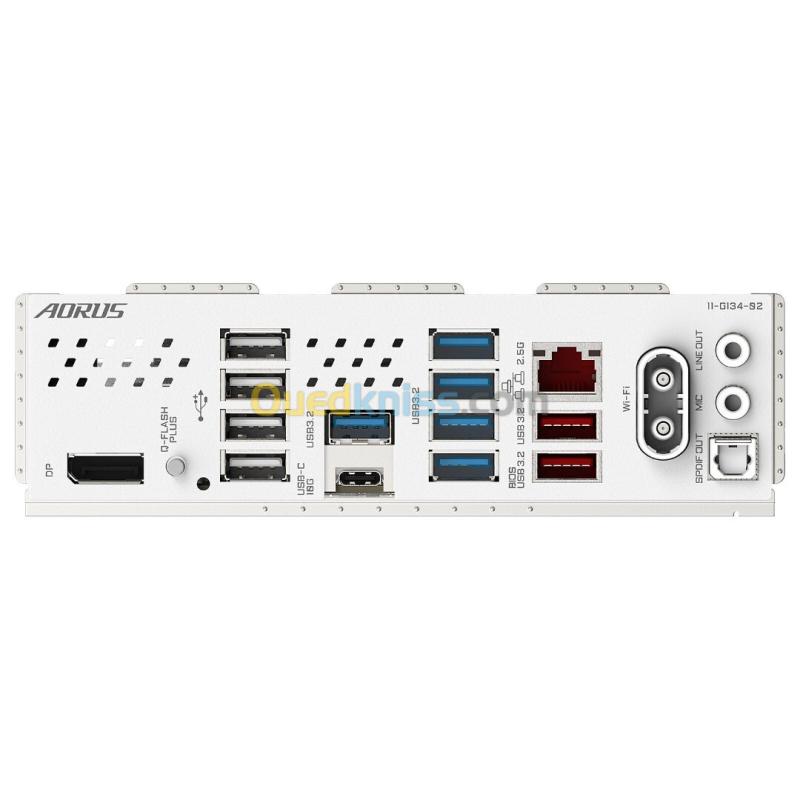 GIGABYTE B850 AORUS ELITE WIFI7 ICE - CARTE MÈRE ATX - SOCKET AM5 - 4 x DDR5 - 1 x PCIe 5.0 X16 - 3 x M.2 NVMe - WIFI 7 - BLUETOOTH 5.4 - LAN 2.5GBE - USB 3.2 - WHITE 5