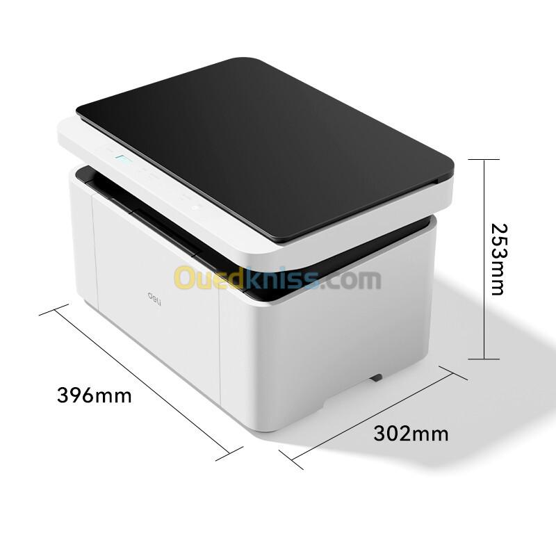 DELI M1820 - IMPRIMANTE MULTIFONCTION - LASER MONOCHROME A4 - 20 PPM - 1600 PAGES - USB - WHITE 3