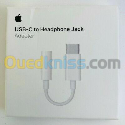 Adaptateur USB C vers Jack 3,5mm Supporte Audio + Charge Rapide iPad Pro  Air 2022 Samsung S23 Xiaomi - Alger Algérie