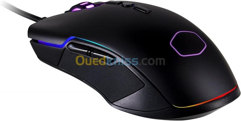  COOLER MASTER CM310 GAMING MOUSE WITH AMBIDEXTROUS GRIPS RGB 10000 DPI OPTICAL SENSOR