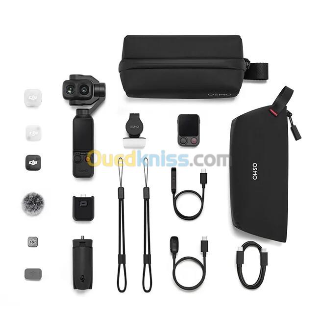 DJI OSMO POCKET 4P VLOG COMBO - CAMÉRA VLOG 4K - DOUBLE CAMÉRA - STABILISATION 3 AXES - ÉCRAN TACTILE - WIFI 6 - BLUETOOTH - NOIR 5