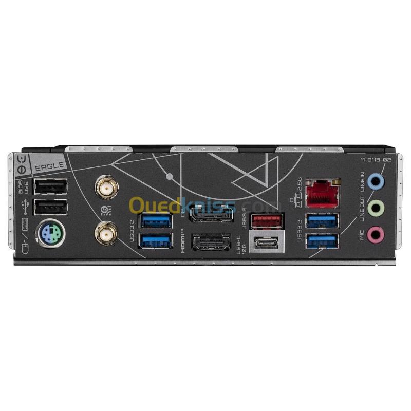 GIGABYTE Z790 EAGLE AX - CARTE MÈRE ATX - SOCKET LGA 1700 - 4 x DDR5 - 1 x PCIe 5.0 X16 - 3 x M.2 PCIe 4.0 NVMe - WIFI 6E - BT 5.3 - LAN 2.5GBE - BLACK 4