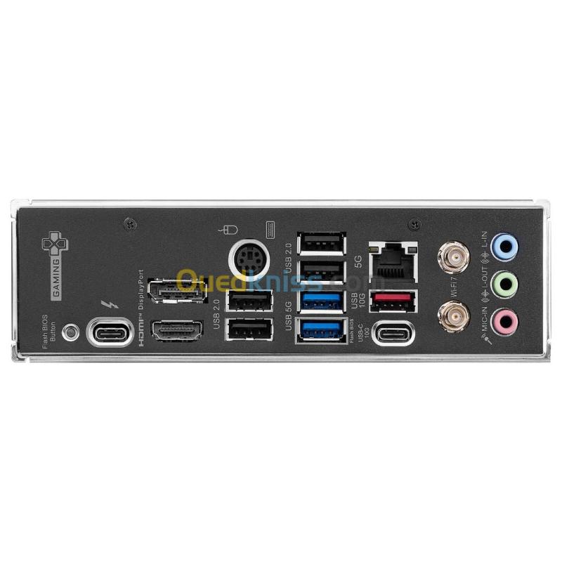 MSI Z890 GAMING PLUS WIFI - ATX SOCKET 1851 - Intel Z890 - 4X DDR5 - M.2 PCIE 5.0 - WI-FI 7 - LAN 5G 5