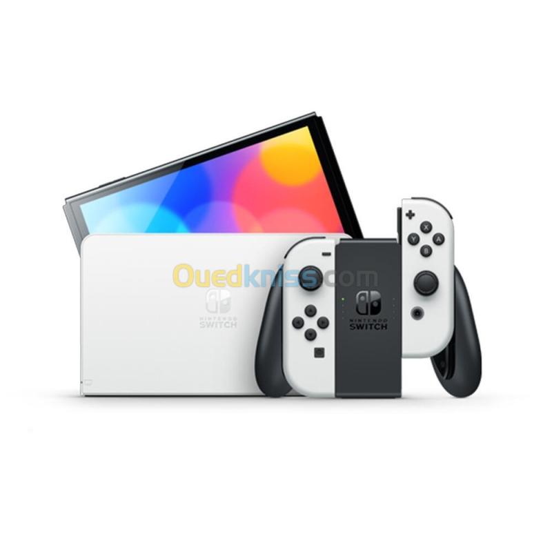 Nintendo Switch OLED - avec station d'accueil et manettes Joy-Con 6
