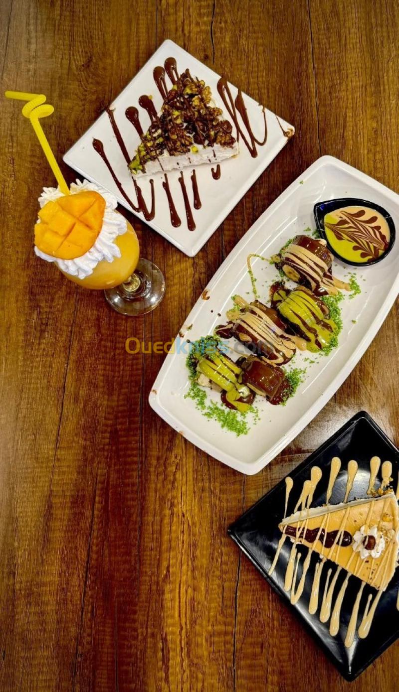 Barman et crêpe et desserts 2