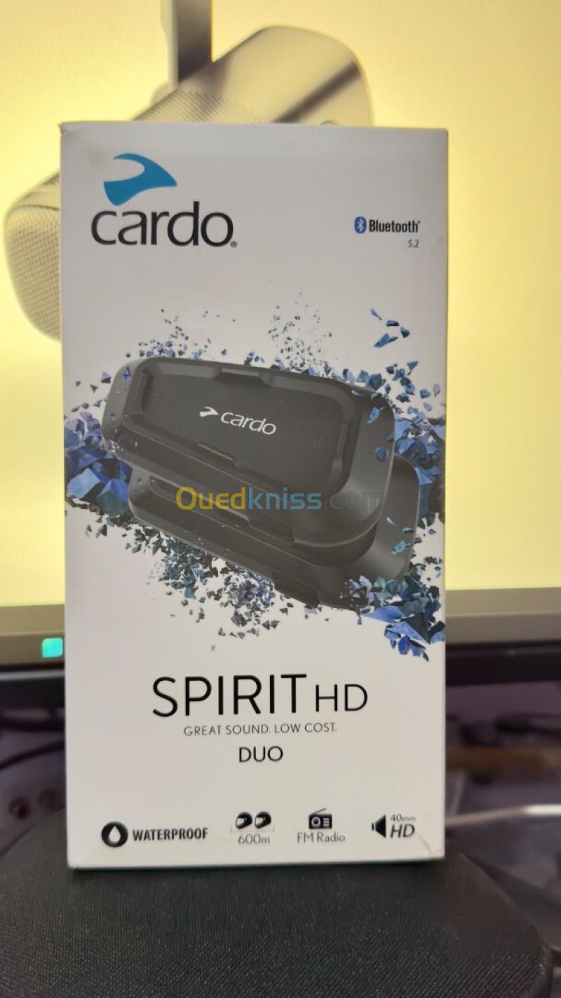 Intercom Cardo Spirit HD Duo ( 2 intercom en 1)