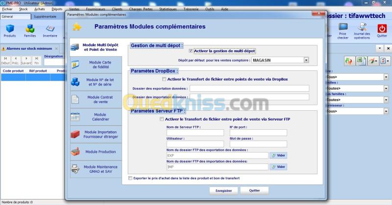 Logiciel de gestion de distribution professionnel 12