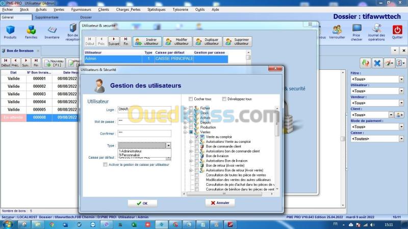  Logiciel gestions Commercial PME PRO  8
