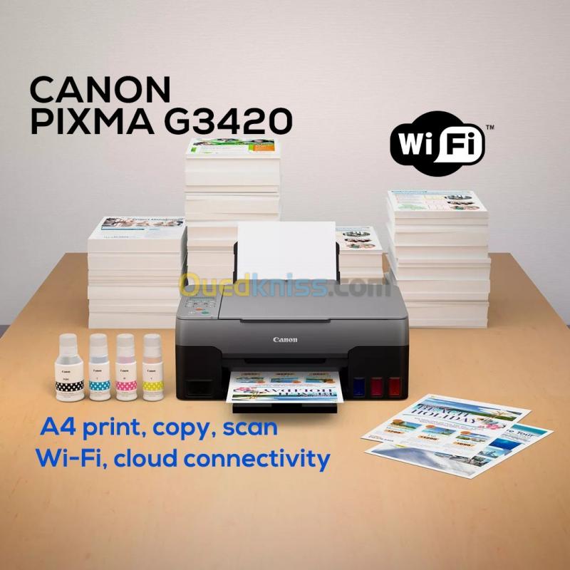  Imprimante Canon Pixma G3420 WIFI Multifonction