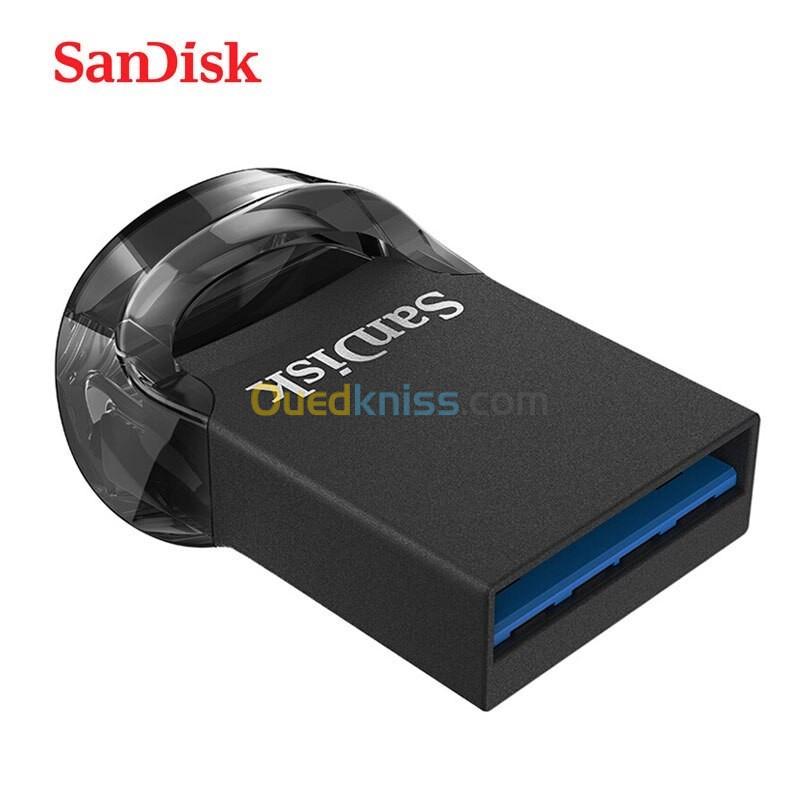  Flash Disk 64Go USB 3.1 Gen 1 Sandisk Ultra Fit