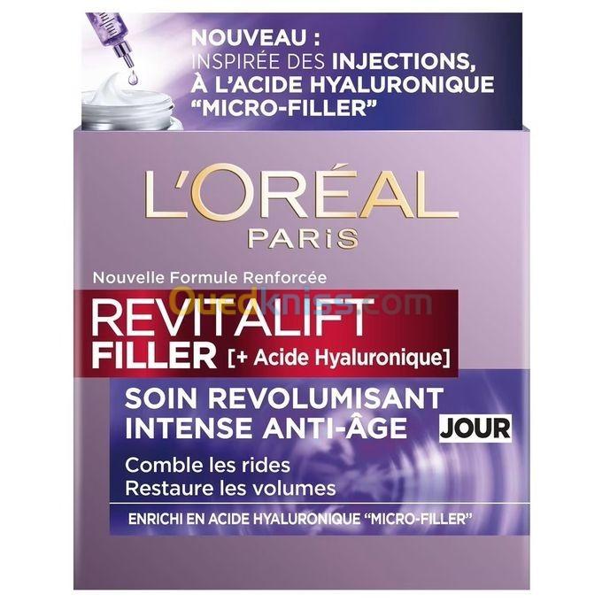  L'Oreal Paris - Soin Anti-Rides & Anti-Âge - Revitalift Filler - Crème de Jour Revolumisant - 50 ml