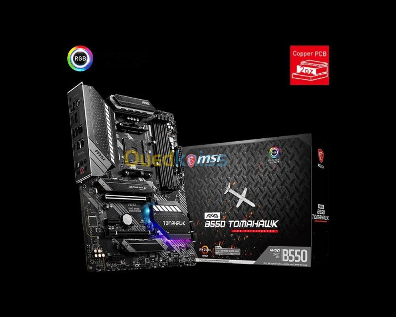 CARTE MERE MSI MAG B550 TOMAHAWK Socket AM4