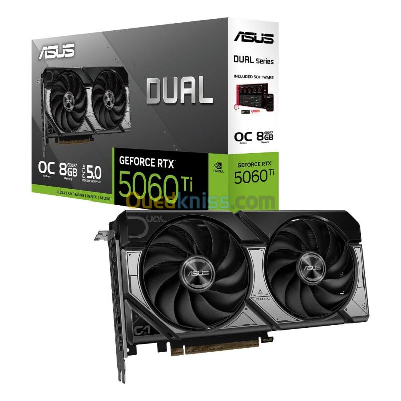 Carte Graphique ASUS Dual GeForce RTX 5060 Ti 8GB GDDR7 OC Edition 4