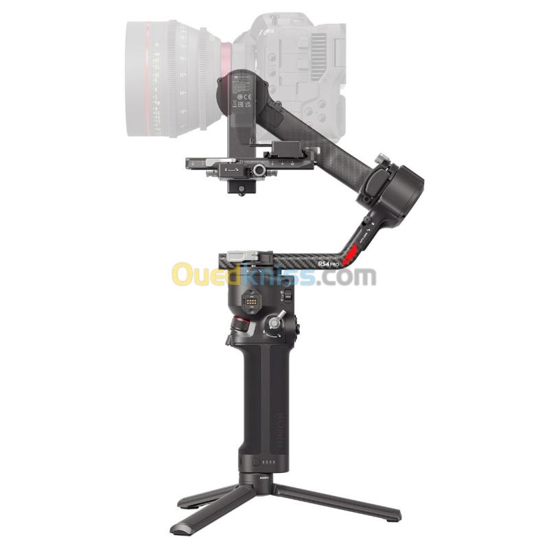 DJI RS4 PRO STABILISATEUR APPAREIL PHOTO - TACTILE OLED 1.8" - 4.5KG MAX - BLUETOOTH-USB-C-TRÉPIED 4
