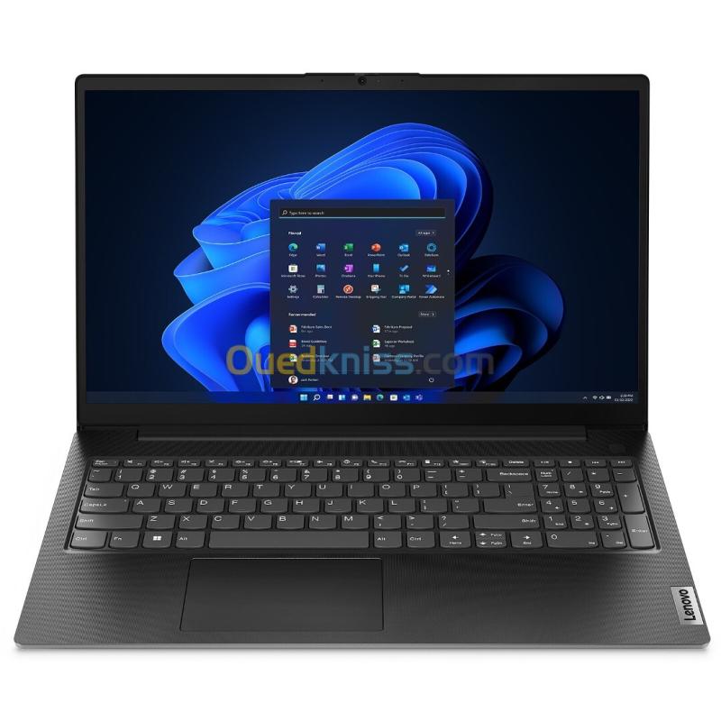 LENOVO V15 G4 AMN - RYZEN 5 7520U - 8GO - 512GO SSD - 15.6" fHD - TYPE-C - AMD RADEON - BLACK