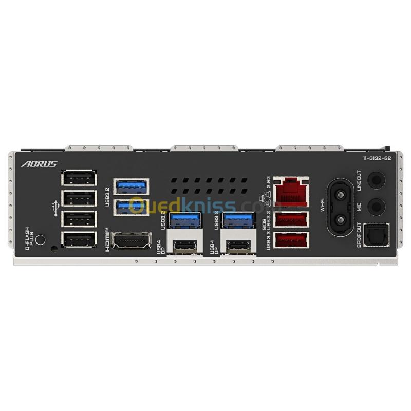 GIGABYTE X870E AORUS ELITE WIFI7 - CARTE MÈRE ATX - SOCKET AM5 - 4xDDR5 - BLUETOOTH - 4xM.2 -LAN 2.5 5