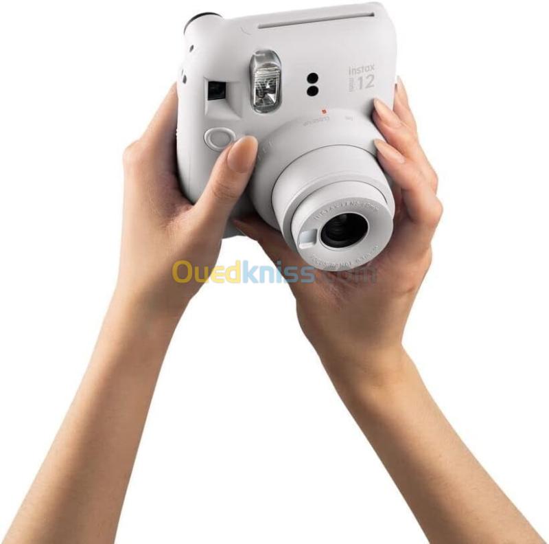 FUJIFILM INSTAX MINI 12 - INSTANT CAMERA - EXPOSITION AUTOMATIQUE - OBJECTIF INTÉGRÉ - BLANCH - BLUE 4