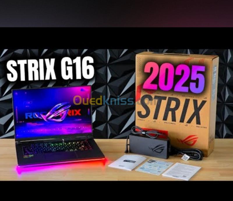 ASUS ROG STRIX G16 - I9-14900HX - 16GO - 1TO SSD - 16" FHD+ 165HZ - RTX 5060 8GO - RÉTROÉCLAIRÉ 2