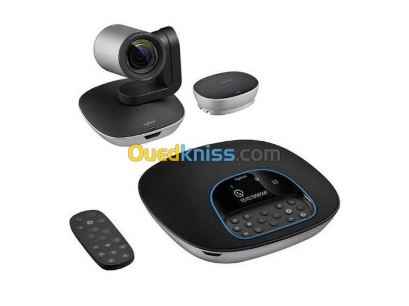 LOGITECH GROUP VIDEOCONFERENCE - FULL HD 1080P - 90 - 10X ZOOM - 4 MIC - 20 PEOPLE - SKYPE BUSSINES - BLACK 2