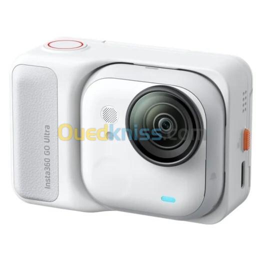 INSTA360 GO ULTRA TINY HANDS-FREE 4K CAM - CAMÉRA D'ACTION 60FPS - CAPTEUR 1/1.28" - ACTIVE HDR - PUREVIDEO - WIFI - BLUETOOTH - WHITE