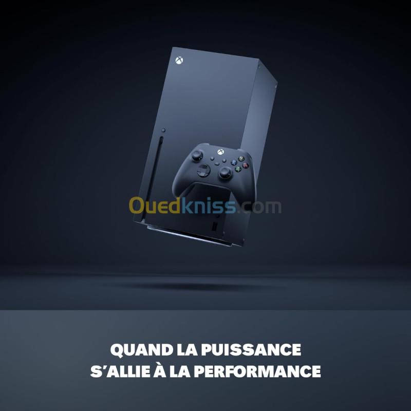 MICROSOFT XBOX SERIES X BLACK - 1TO SSD NVMe - CONSOLE DE JEUX VERSION CD - DISQUE MODÈLE - 4K JUSQU'À 120 FPS - BLACK 4