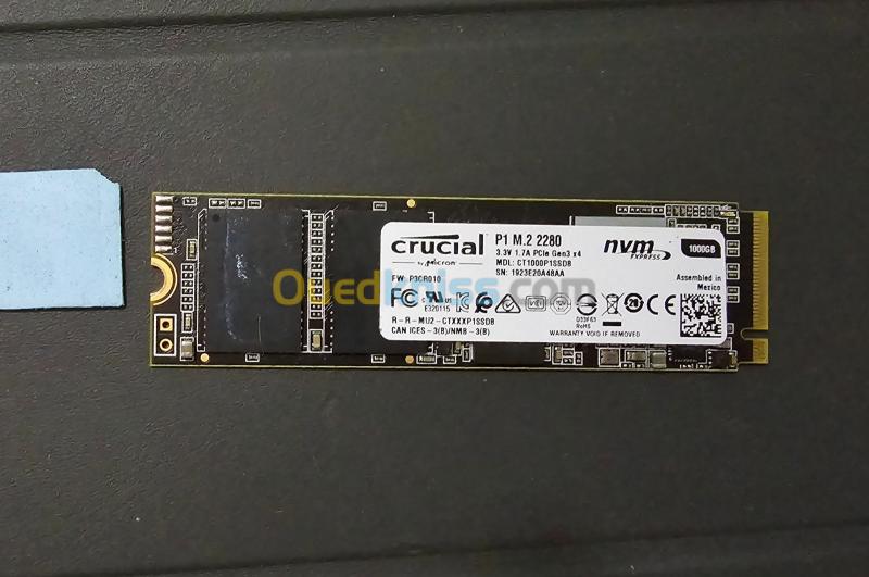  Ssd Nvme Crucial 1to