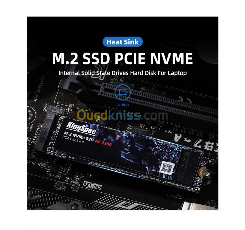  KingSpec M.2 SSD 512GB hard Drive NVMe