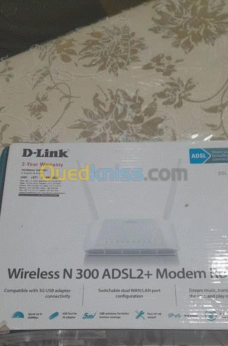  MODEM D-LINK WIRELESS N300 ADSL2