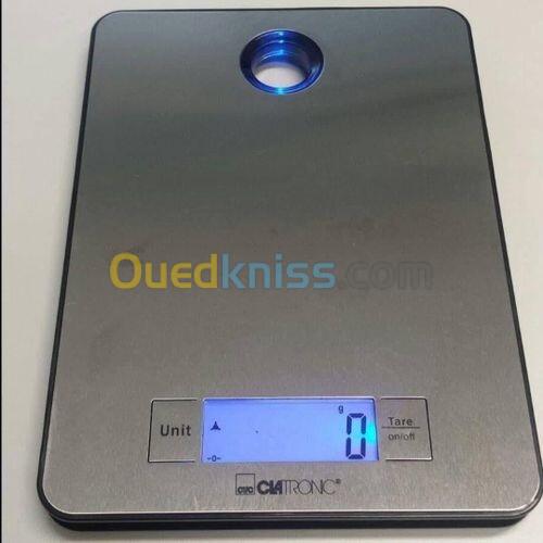 Balance De Cuisine Numérique 5 Kg Clatronic Inox ميزان مطبخ 3