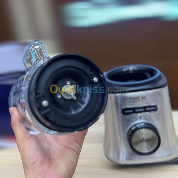 Blender Mixeur Electrique En Verre et Inox 1800W 1.8L Multifonctions TIREXX - خلاط كهربائي 3