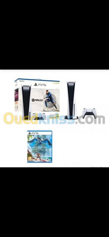  Pack Console Sony PS5 Standard + FIFA 23 + Horizon Forbidden West