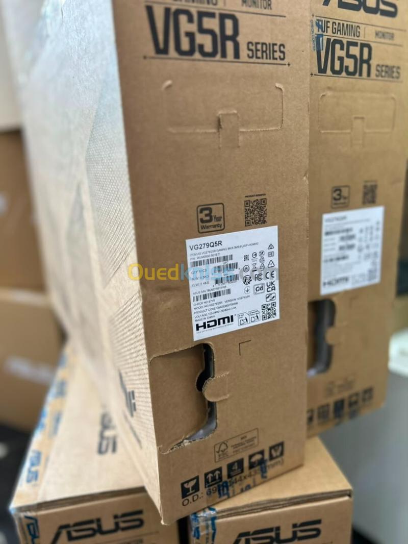 Moniteur gaming asus VG279Q5 - 27 pouces, Full HD (1920 x 1080) 200 Hz, Fast IPS, ELMB 0,3 ms  haut-parleurs stéréo, DisplayWidget Center, AI Visual