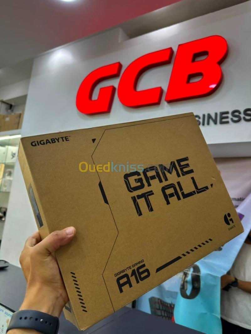 GIGABYTE A16 GA6H Intel Core i7-13620H 24 Mo de cache, jusqu'à 4,90 GHz 10-Coeurs 16-Threads RAM 16GB DDR5 DISQUE 1TB SSD 16.0" FHD+ 165Hz NVIDIA GeForce RTX 5050 8GB 2