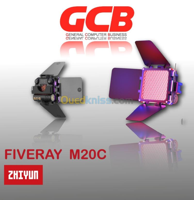 ZHIYUN FIVERAY M20C COMBO(PLM103-BLACK)Powerful Pocket Fill light 3