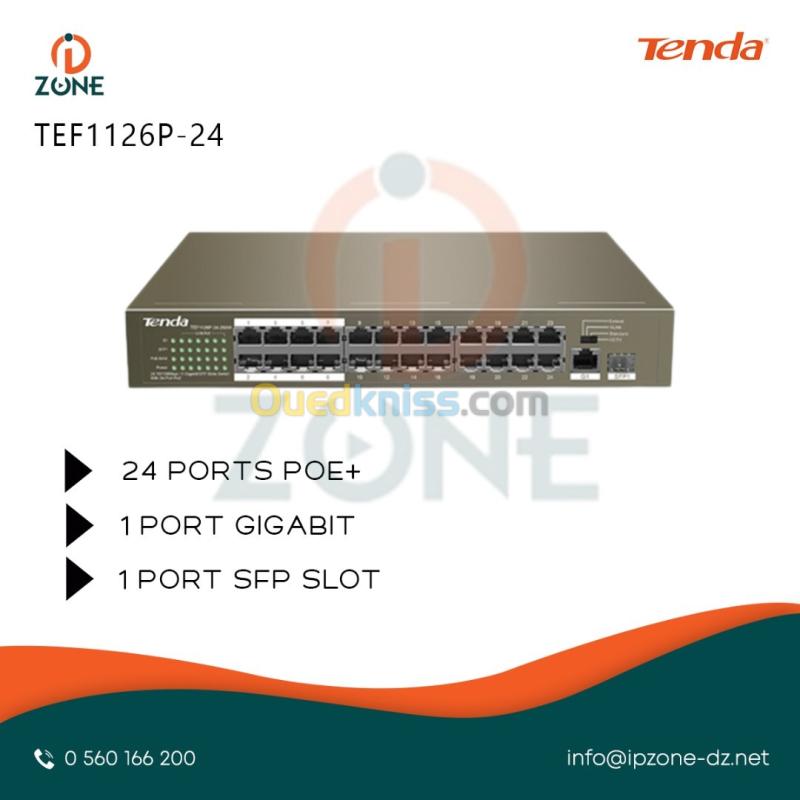 Switch Reseau Rackable /Manageable POE 17
