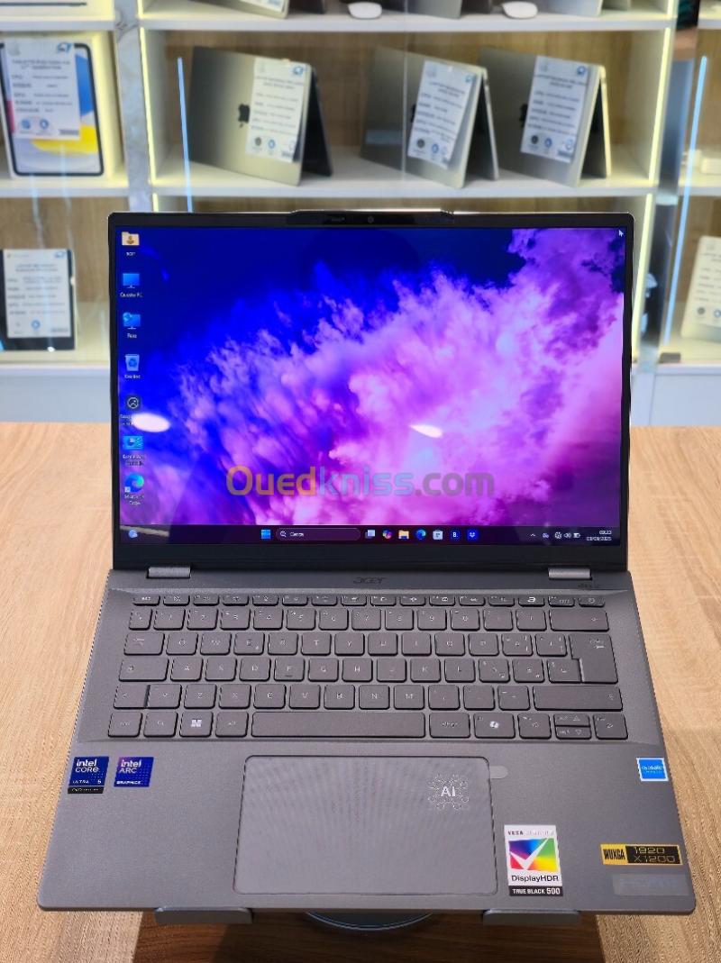 (VENDU) ACER SWIFT SF14 AI ULTRA 5 226V 16G 512GB SSD 14.5'' OLED 2.8K