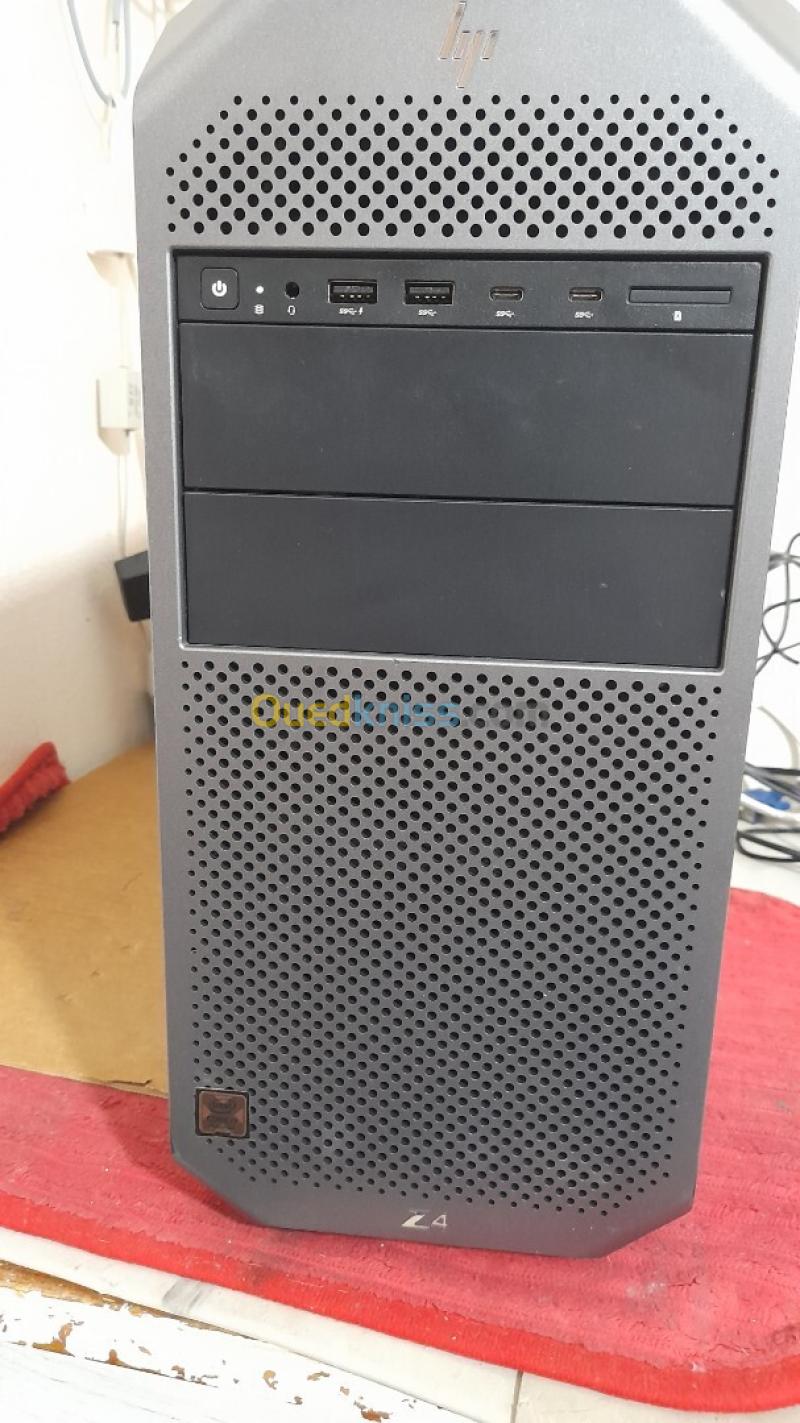 Station de travail HP Z4 G4 1x i7-7800X 32 Go RAM 500Go SSD  Quadro P4000 8gb 2