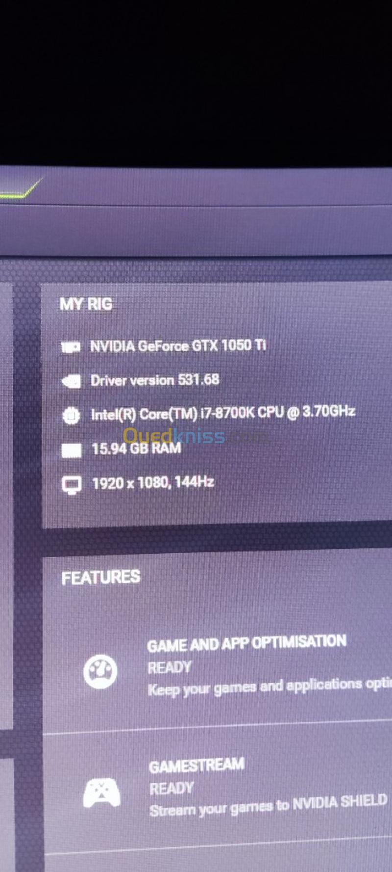 Nvidia gtx 1050 online ti 144hz