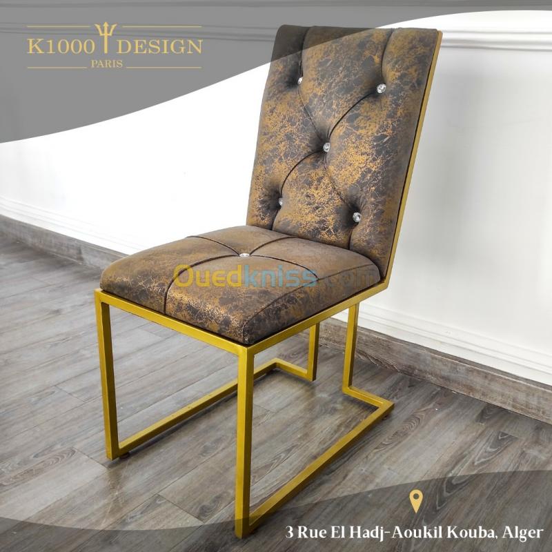 Chaise Golden Moderne