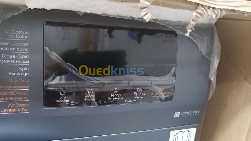 Promo Machine a laver TCL 10.5kg DRY séchante 20 de Garantie inverter direct drive VAPEUR 3