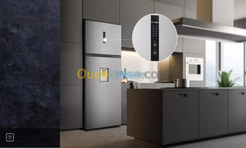 SUPER PROMO Réfrigérateur HISENSE RT-60W-INOX 466L NET /600L BRUT 5
