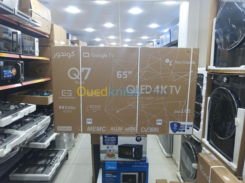 TV CONDOR 65 GOOGLE TV QLED Q7 MODE GAMING HDR10