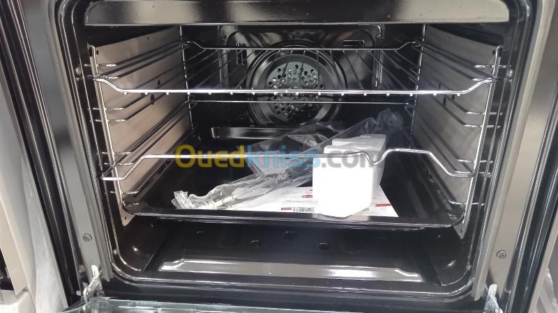 CUISINIERE MAXTOR DIAMANT+ 4 feux plaque de cuisson AVEC AFFICHEUR Ventilé-fonte-catalyseur  3